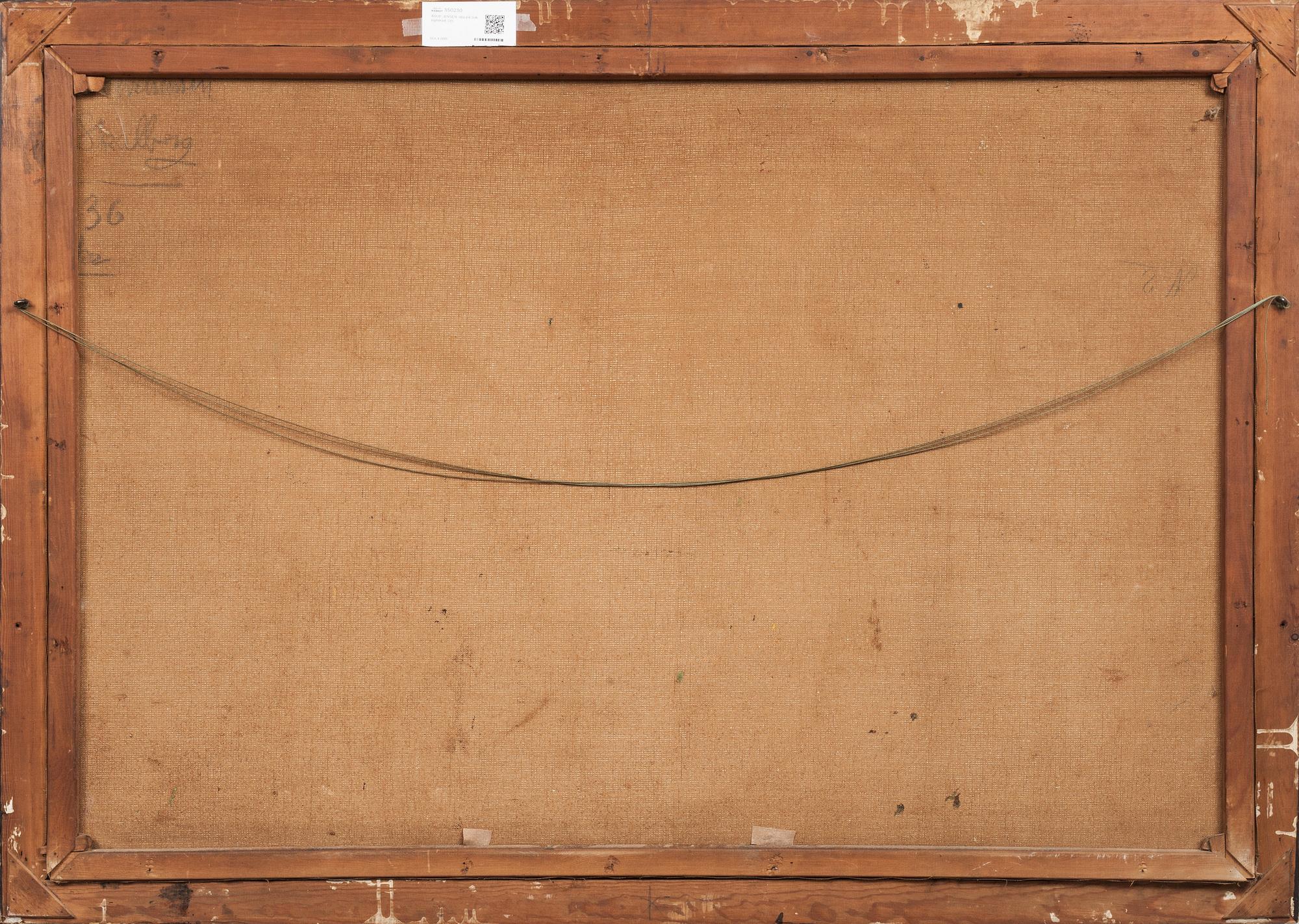 ARUP JENSEN, olja på duk, signerad.