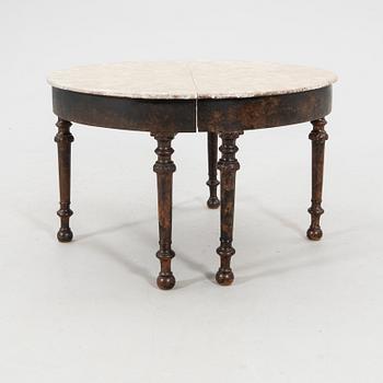 Table from the second half of the 19th century.