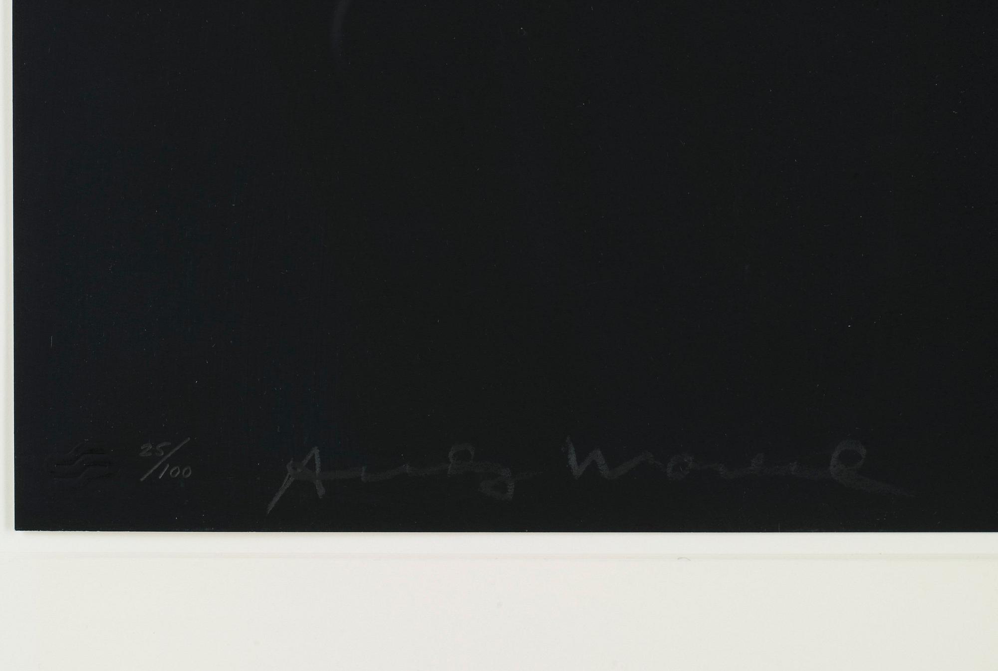 Andy Warhol, "Frölunda Hockey Player".