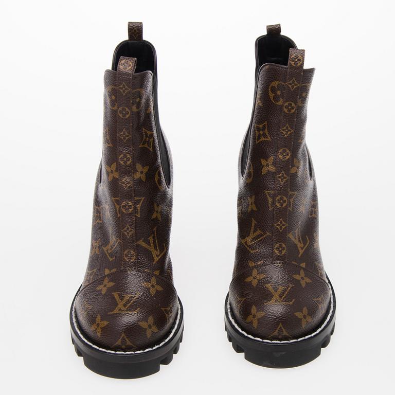 LOUIS VUITTON, "Star Trail", STÖVLETTER, storlek 37.