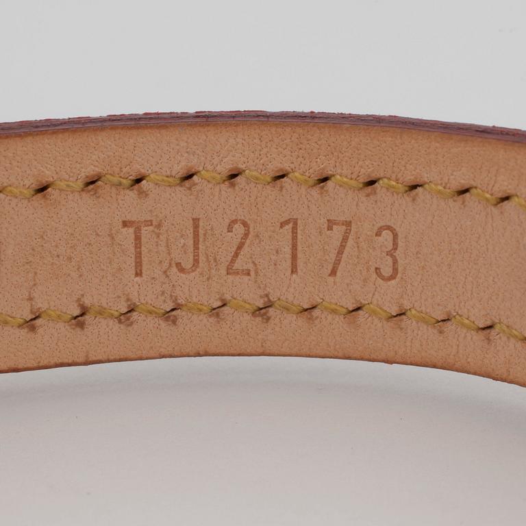 LOUIS VUITTON, a monogram canvas dog collar, "Suhali dog collar".