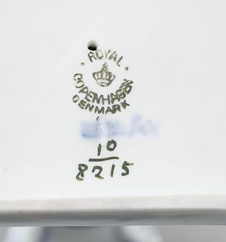 MATSERVIS, 68 delar, porslin, "Blå Blomst", Royal Copenhagen.