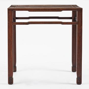 A hardwood table, Qing dynasty.