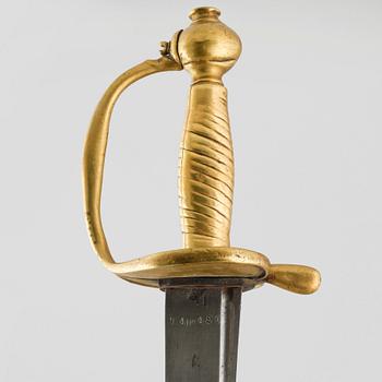 HUGGARE, för infanteriet, m/1748-1856.