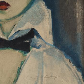 KEES VAN DONGEN, after, lithographic poster, signed.