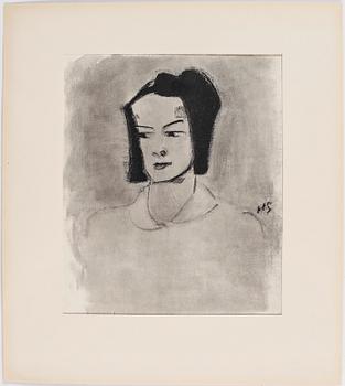 HELENE SCHJERFBECK, mapp, 48st reproduktioner, Gotthard Johansson, numrerad 345/500, Nordisk Rotogravyr Stockholm 1945.