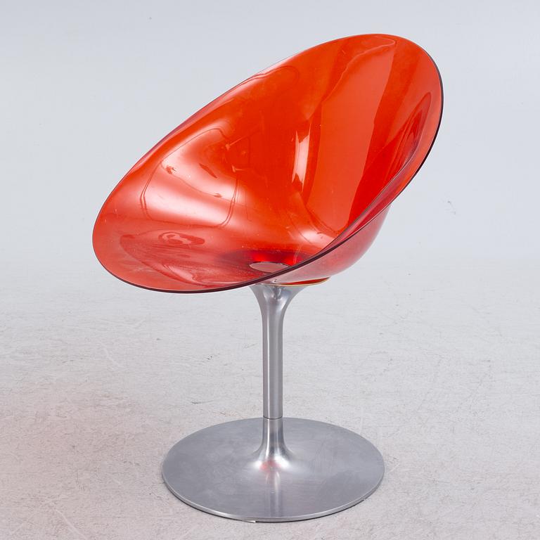 Philippe Starck, stolar, 3 st, "EroS" Kartell, Italien.