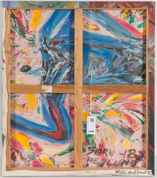 BJÖRN HEDLUND, olja på duk, signerad och daterad -82.