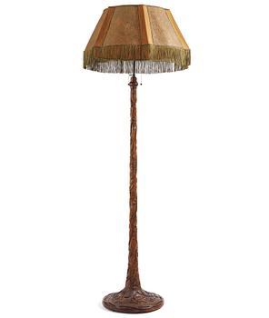 A Swedish Art Nouveau floor lamp, ca 1900.