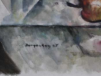 OKÄND KONSTNÄR, olja på duk, sign o dat Bergenhag 1965.