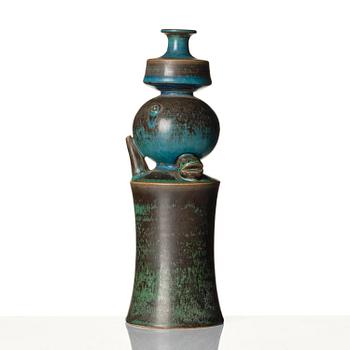 Stig Lindberg, vas/skulptur, stengods, Gustavsbergs Studio, 1962.