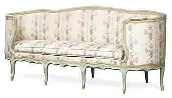 922. A Swedish Rococo sofa.
