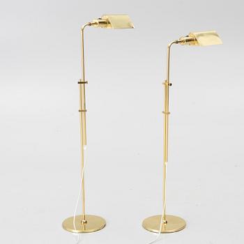 Floor lamps, a pair, Örsjö Industri AB, model 308.