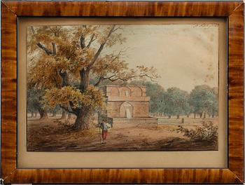 ALEKSANDER RACZYNSKI, akvarell, signerad.