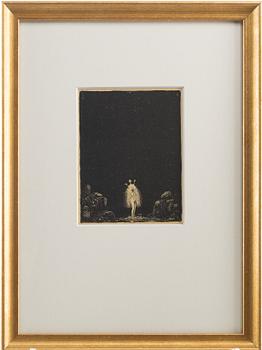 John Bauer, "Den lilla prinsessan och trollen".