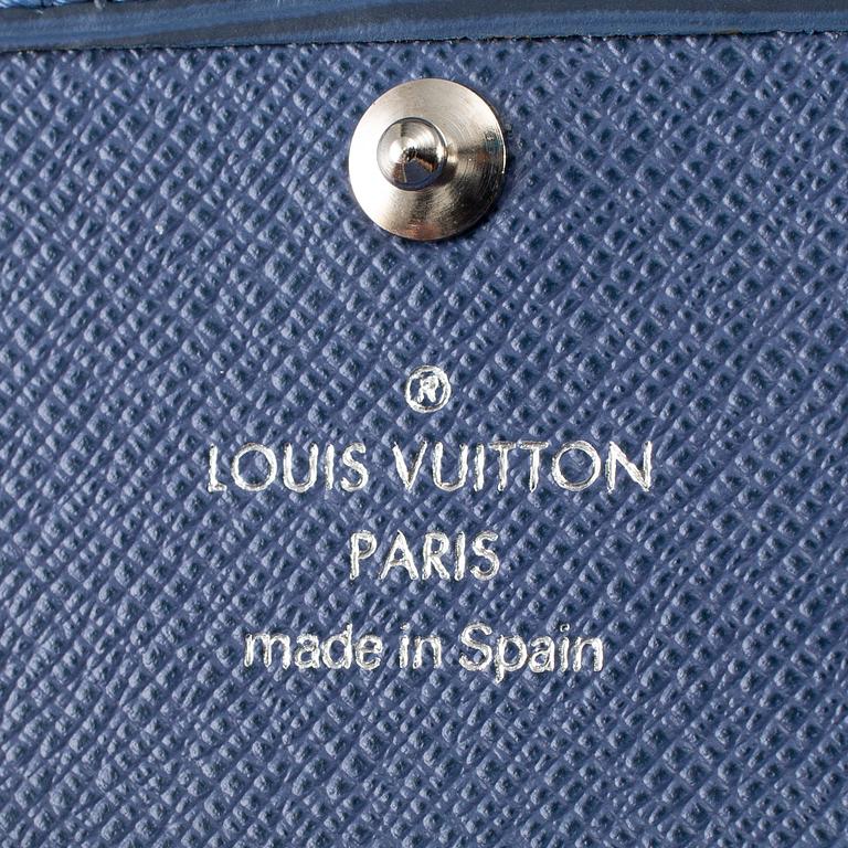 LOUIS VUITTON, a wallet and a key holder.