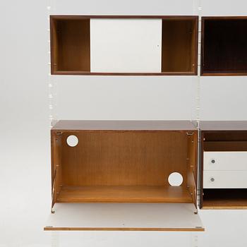 Poul Nørreklit, bokhylla / hyllsystem, "Jailhouse", Georg Petersens Møbelfabrik A/S, Danmark, 1960-tal.