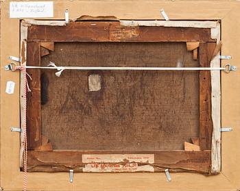 J.H WILLIAMSHURST, tillskriven, olja på duk, monogramsignerad, 1800/1900-tal.