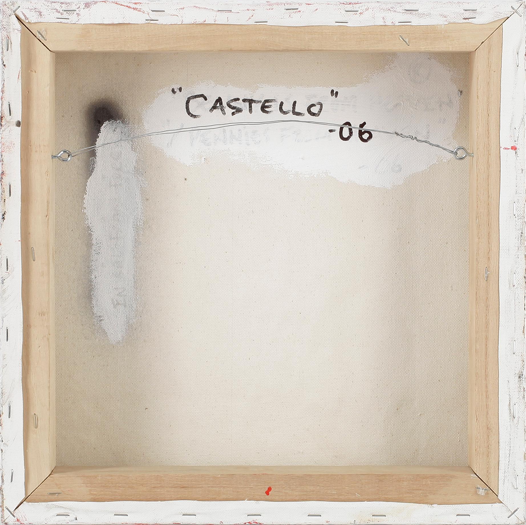 MARCEL STRÜWER, collage, "Castello", signerad.