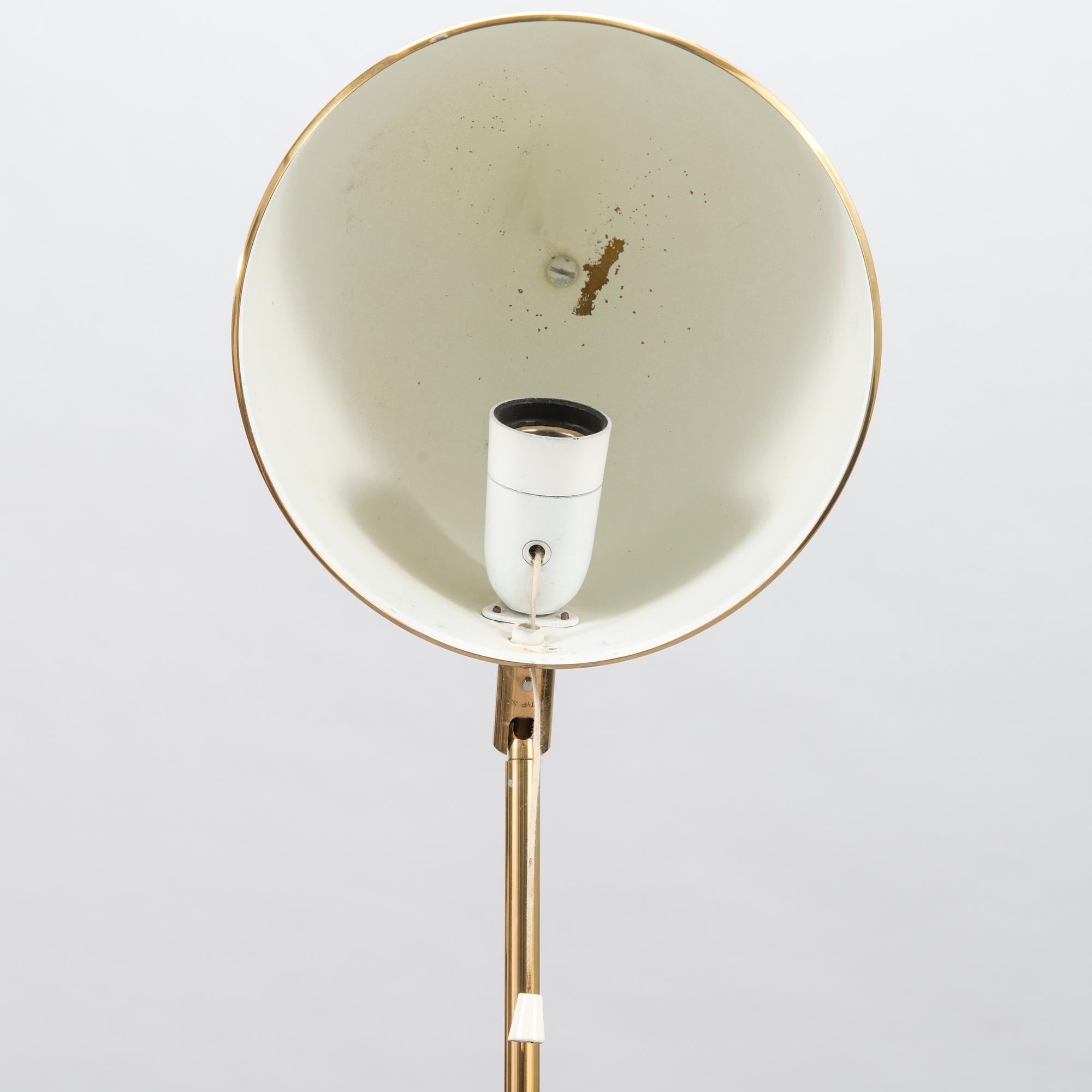 GOLVLAMPA, Bergboms, 1900-talets andra hälft.