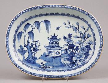 SKÅLFAT, porslin, Qianlong, kina 1700-tal.