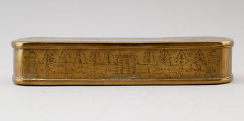 DOSA, mässing, 1700-/1800-tal.