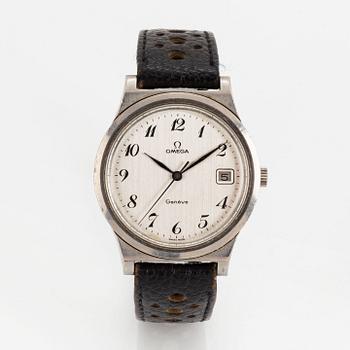 Omega, Genève, wristwatch, 36,5 mm.