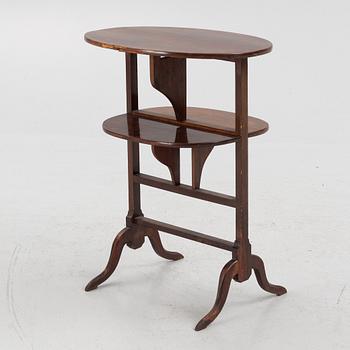 A folding table, England, late 19th Century.