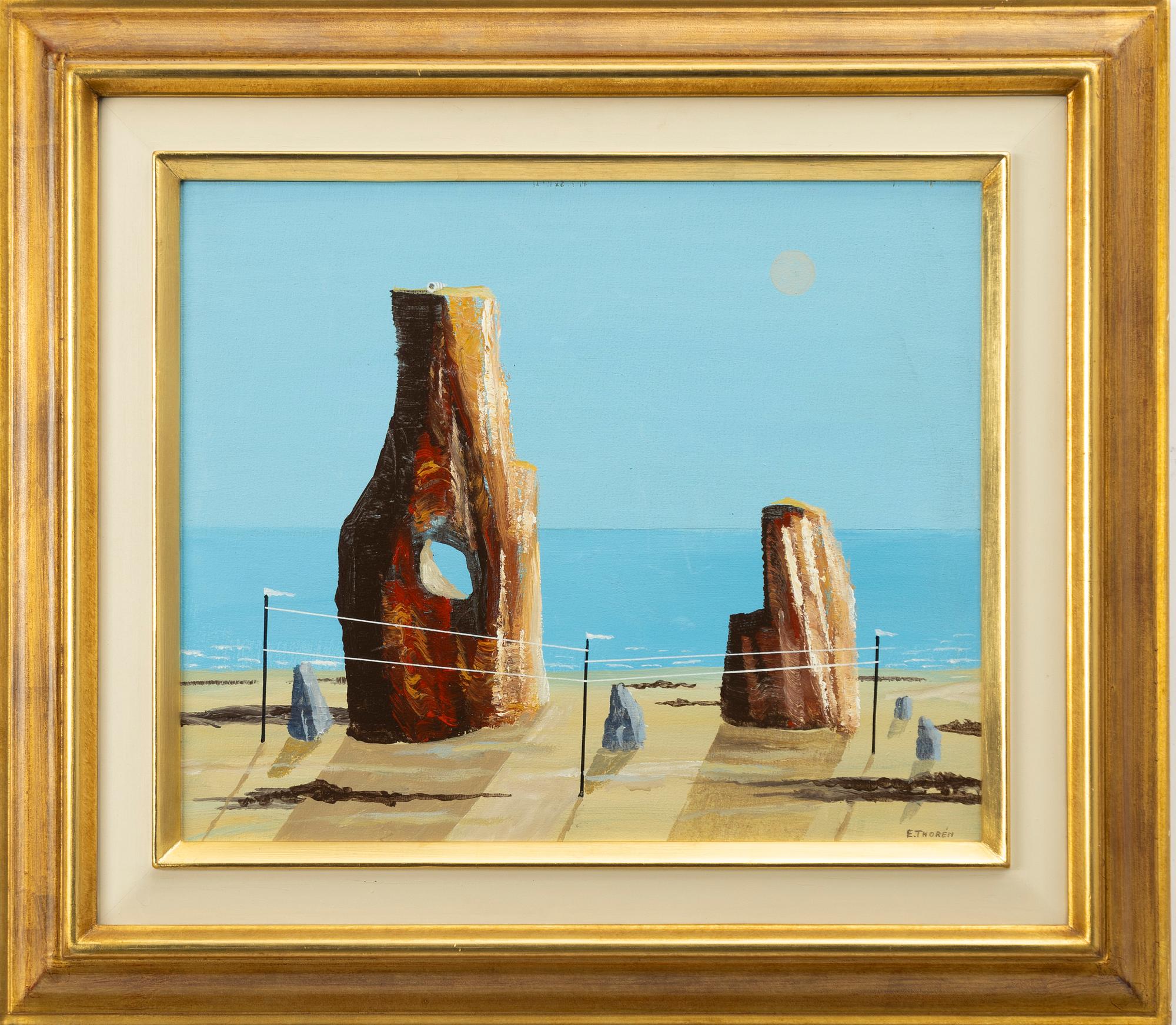 Esaias Thorén, Rocks by the Sea.