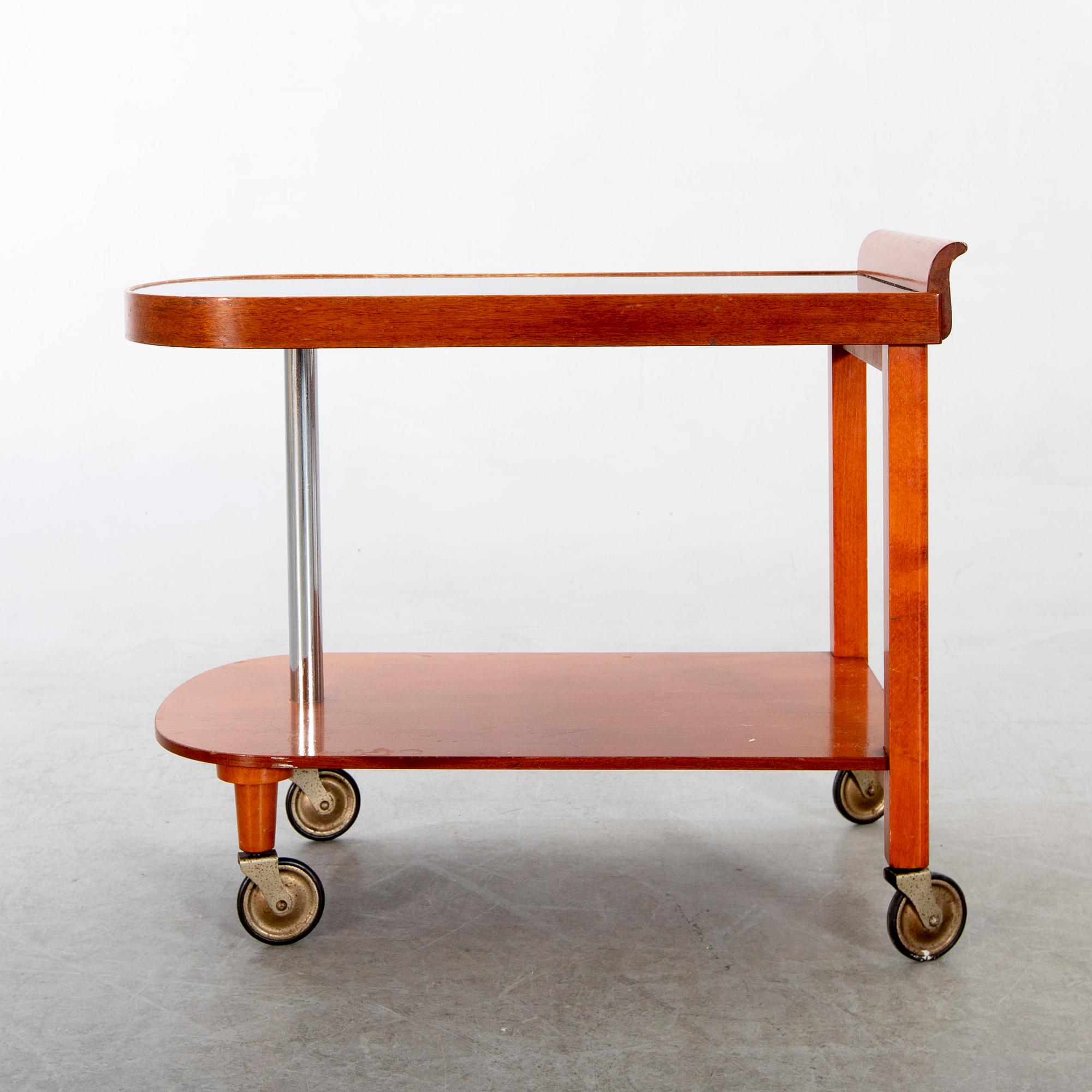Serveringsvagn, Swedish modern,  1900-talets mitt.