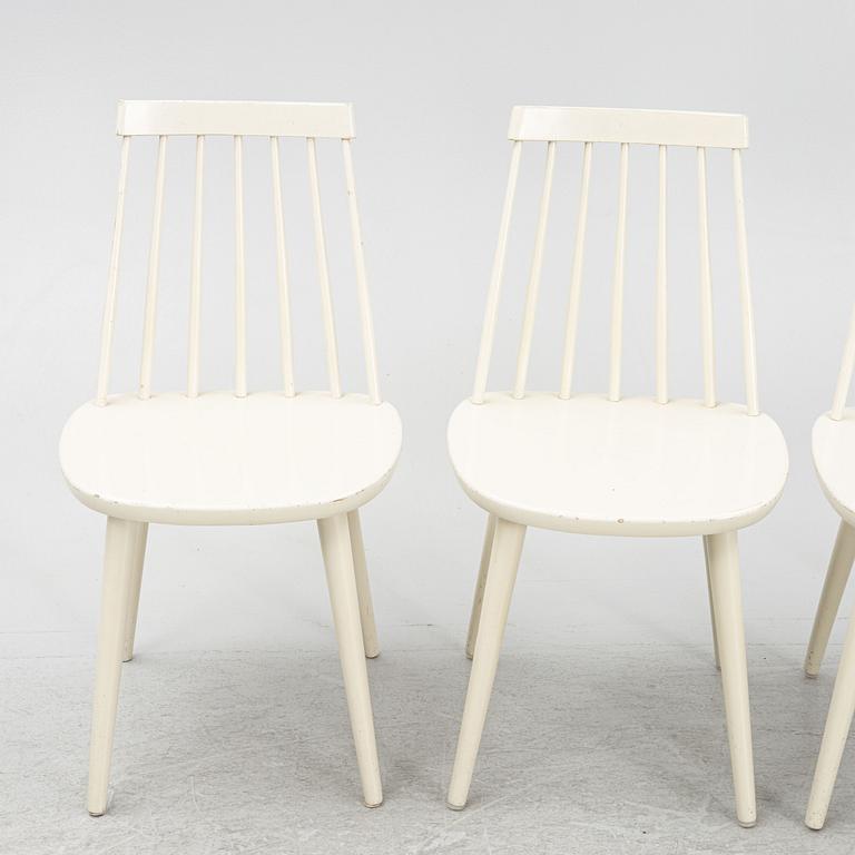 Yngve Ekström, four "Pinocchio" chairs, second half of the 20th century.