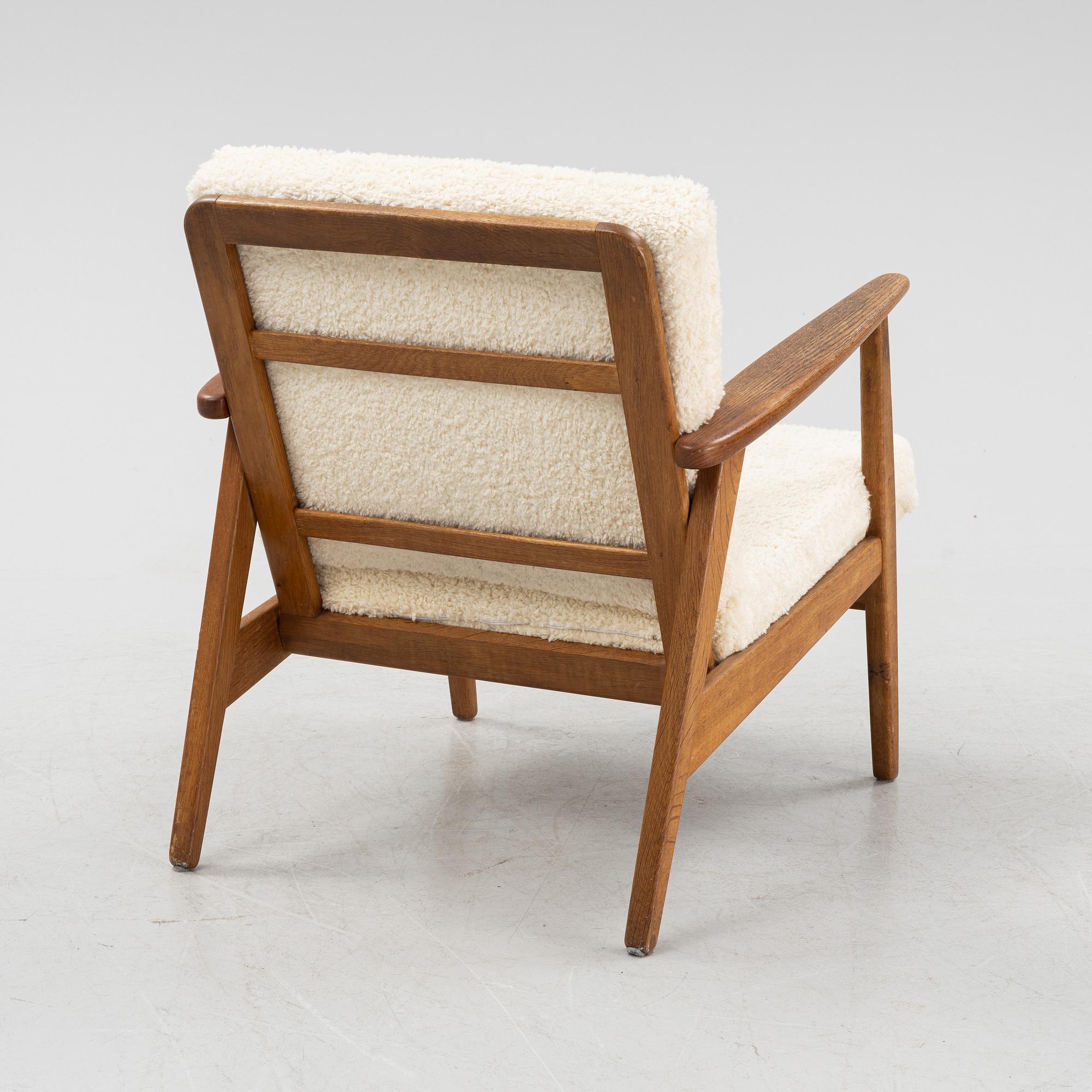 TH. Harlev, fåtölj, "Esbjerg", Ikea, 1950/60-tal.