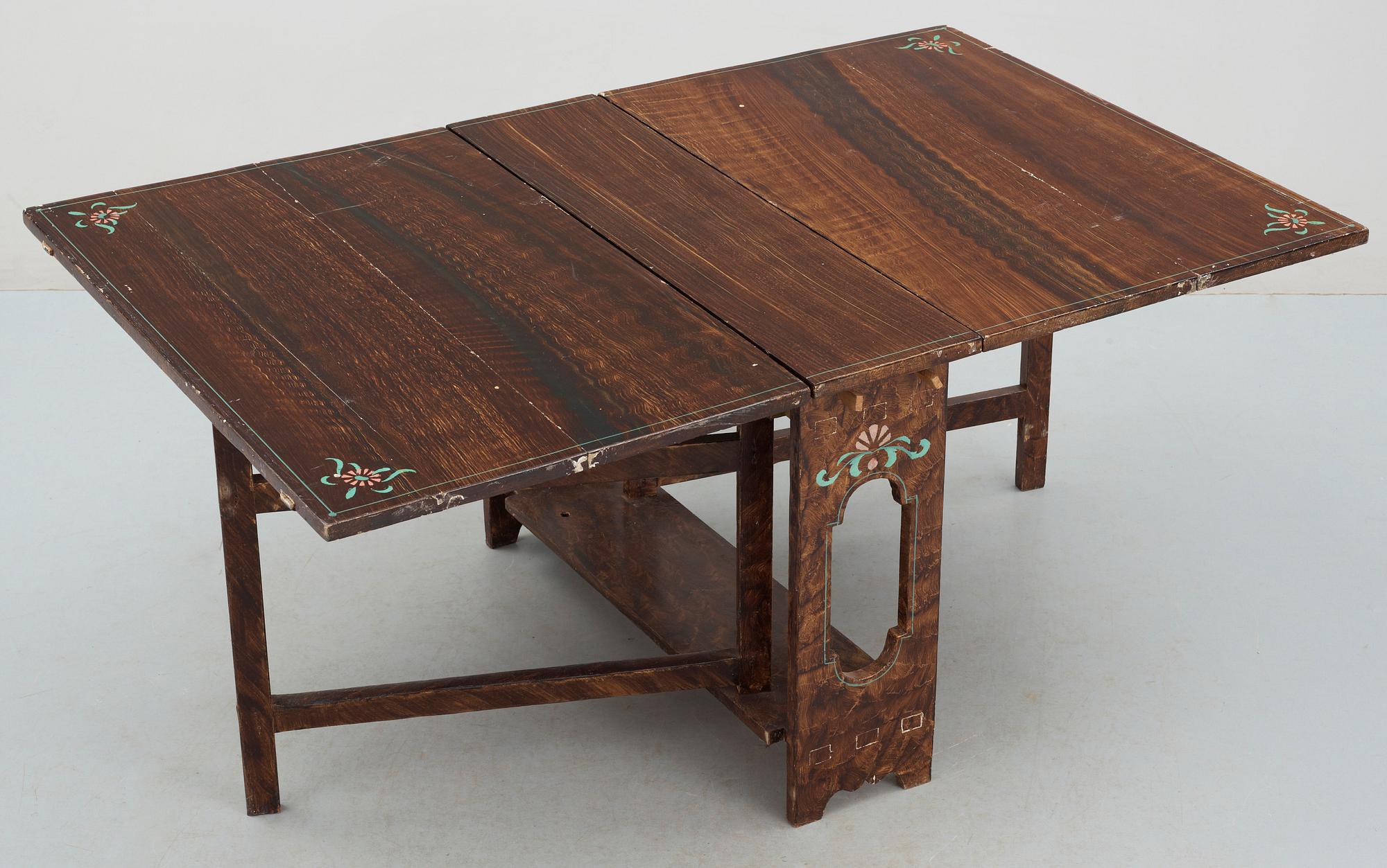 SLAGBORD, allmoge 1800-tal.