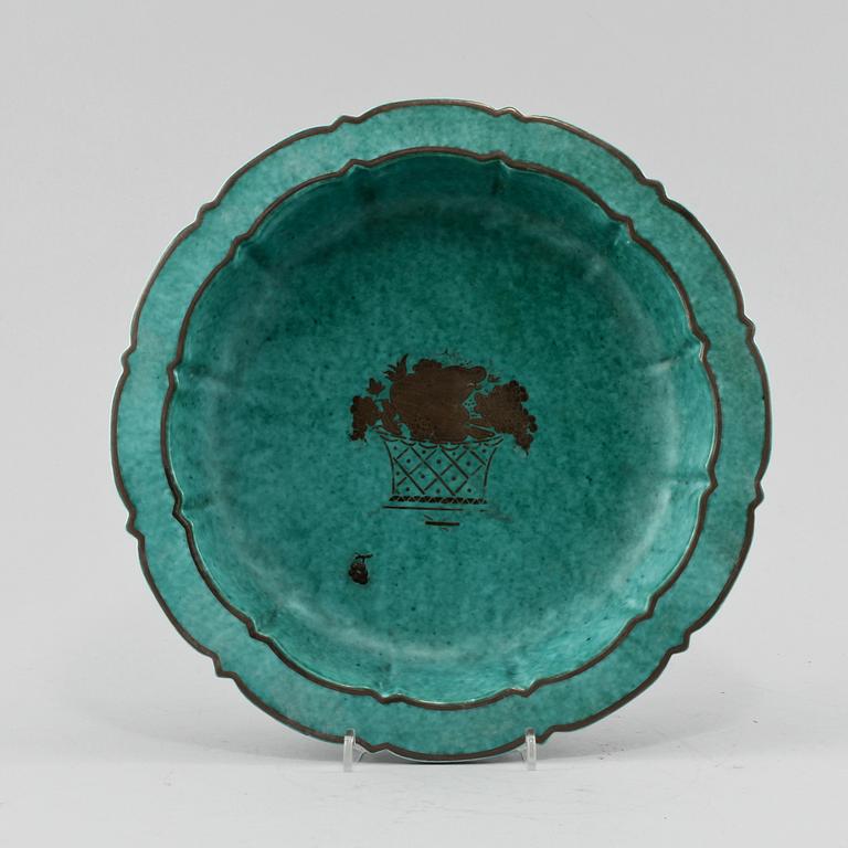 FAT, stengods, "Argenta", Wilhelm Kåge, Gustavsberg, omkring 1900-talets mitt.