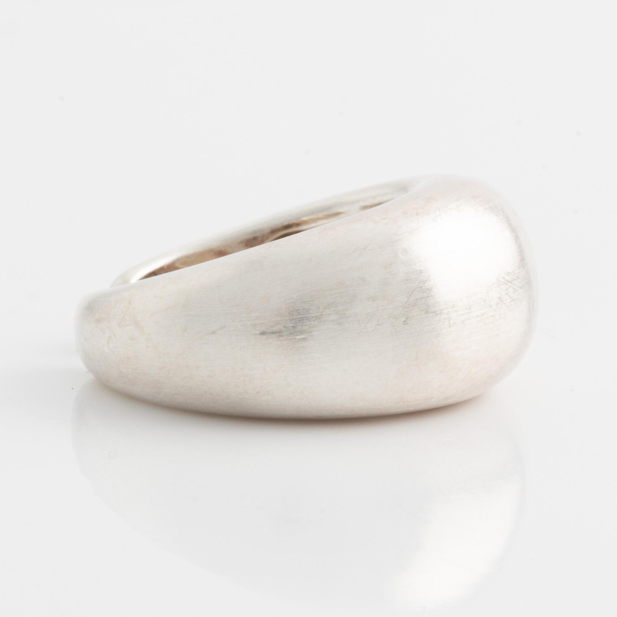 An Ole Lynggaard silver ring.