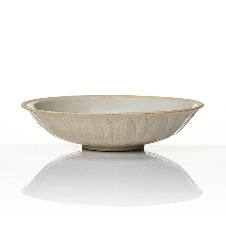 A lotus bowl, Song dynasty (960-1279).