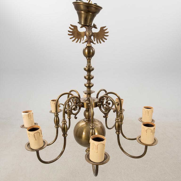 Ceiling lamp Baroque style first half of the 20th century.