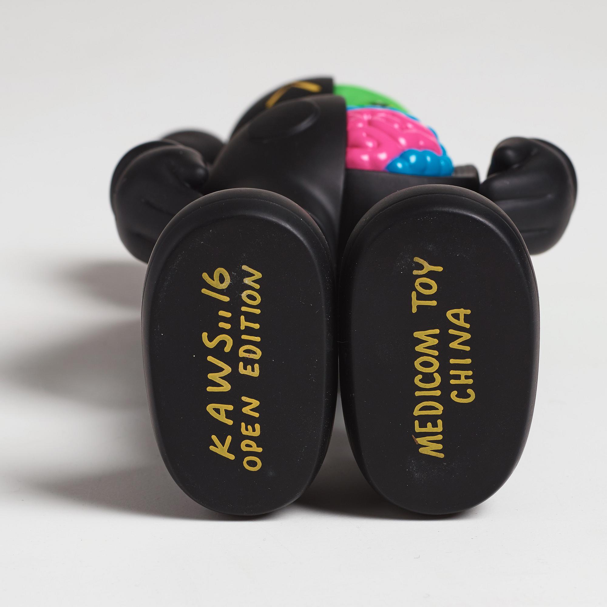 KAWS, vinyl sculpture, 2016.