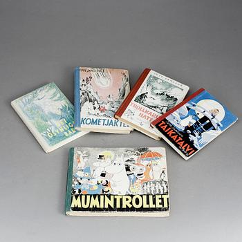 BÖCKER, 5 volymer, Tove Jansson.