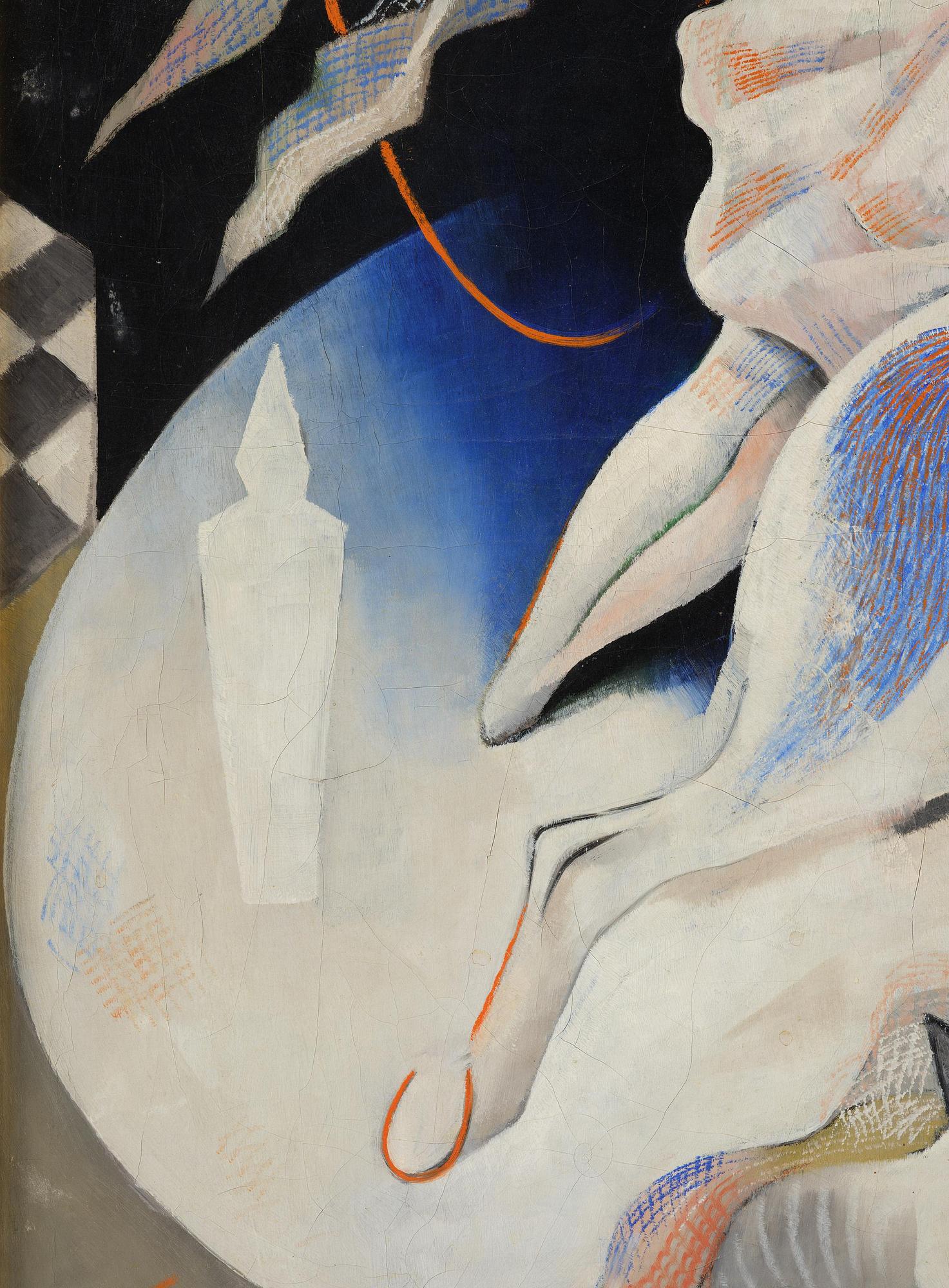 Béla Kádár, Ballerina on a white horse.