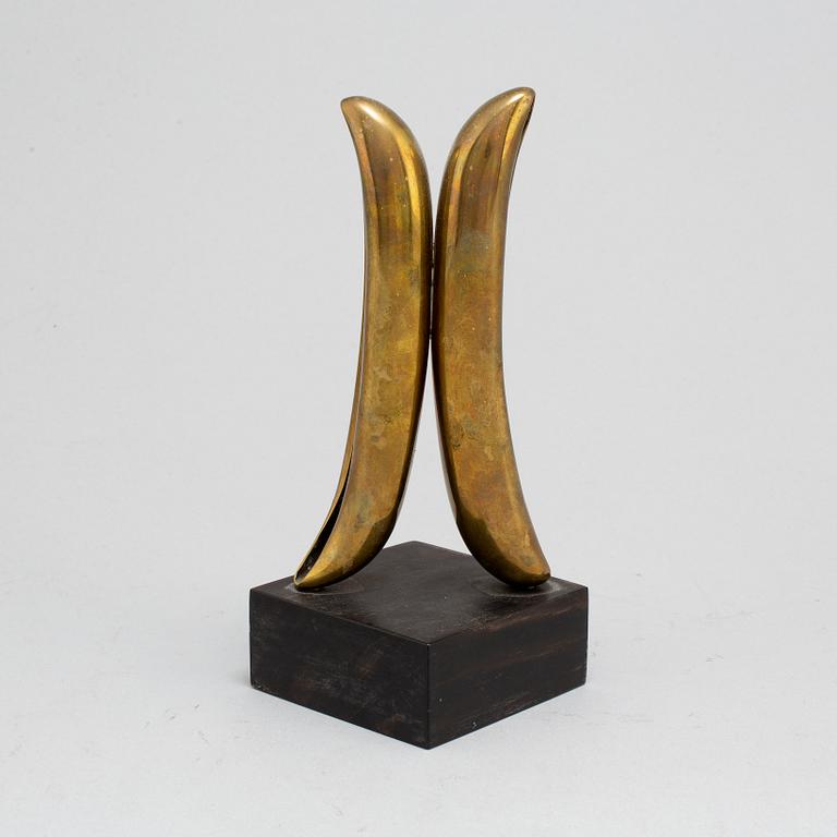 SIGURD PERSSON, a brass sculpture, signed SIGP.