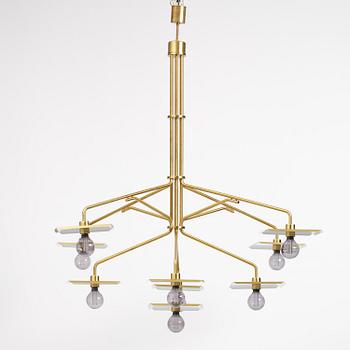 Hans-Agne Jakobsson, an imposing chandelier model C 2504, Hans-Agne Jakobsson AB, Markaryd, 1970s–80s.