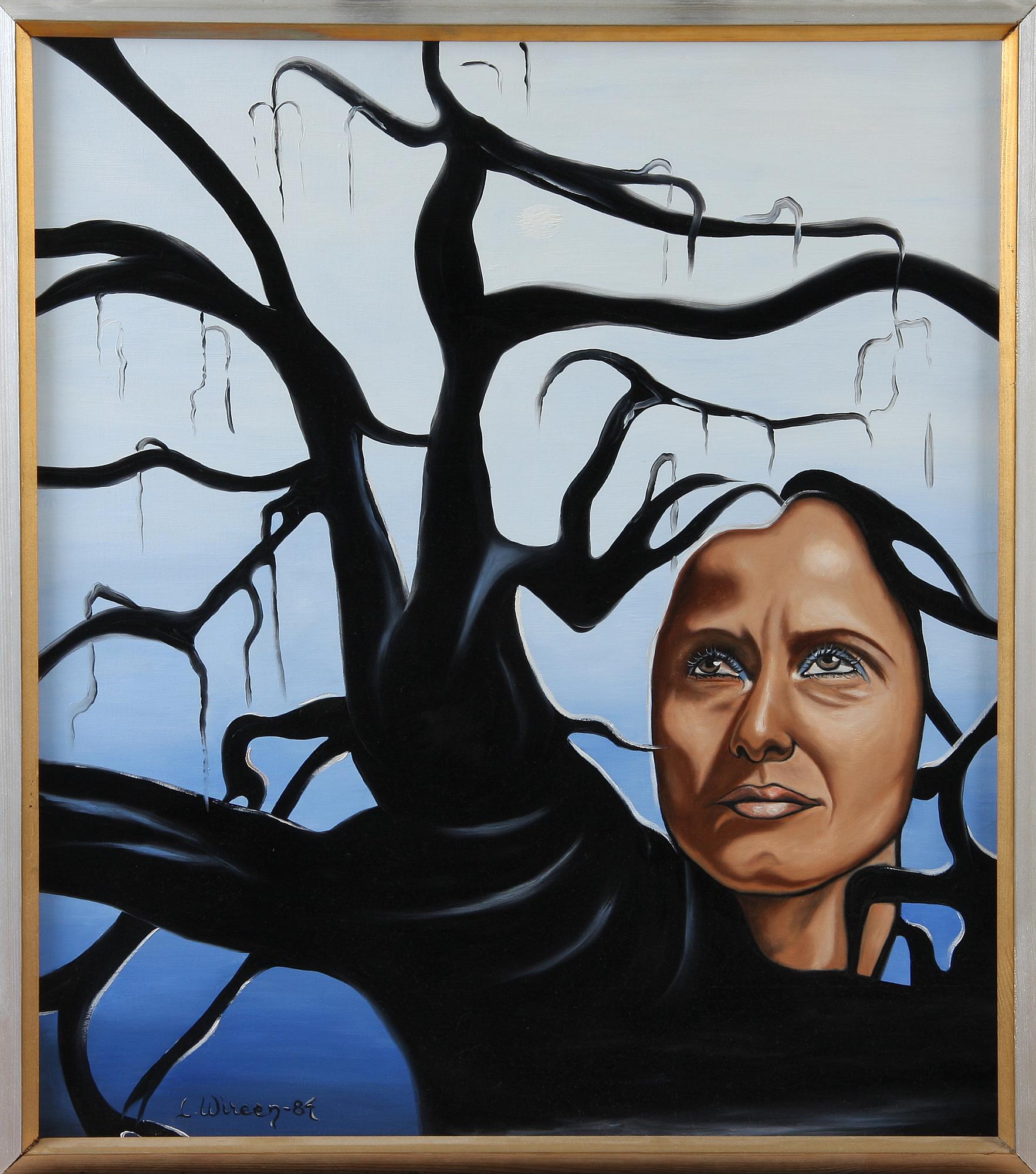 LEIF WIREEN, olja på duk, sign och dat "84".