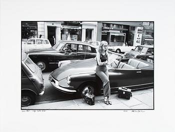 Carl Johan De Geer, photo, signed 8/20.