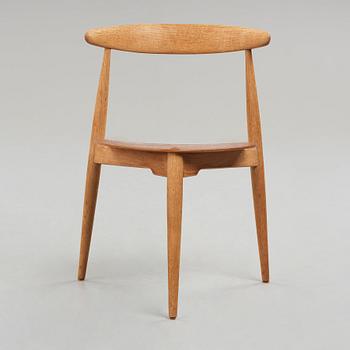 HANS J WEGNER, stol, "Hjertestolen", Fritz Hansen, Danmark 1950-tal.