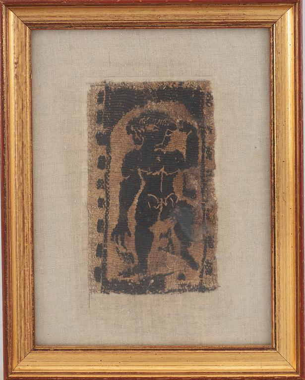 A Textile Fragment, possibly Coptic, 
6th century.