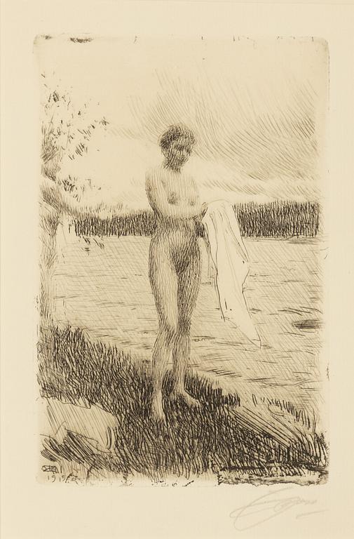 Anders Zorn, "Dalälven".
