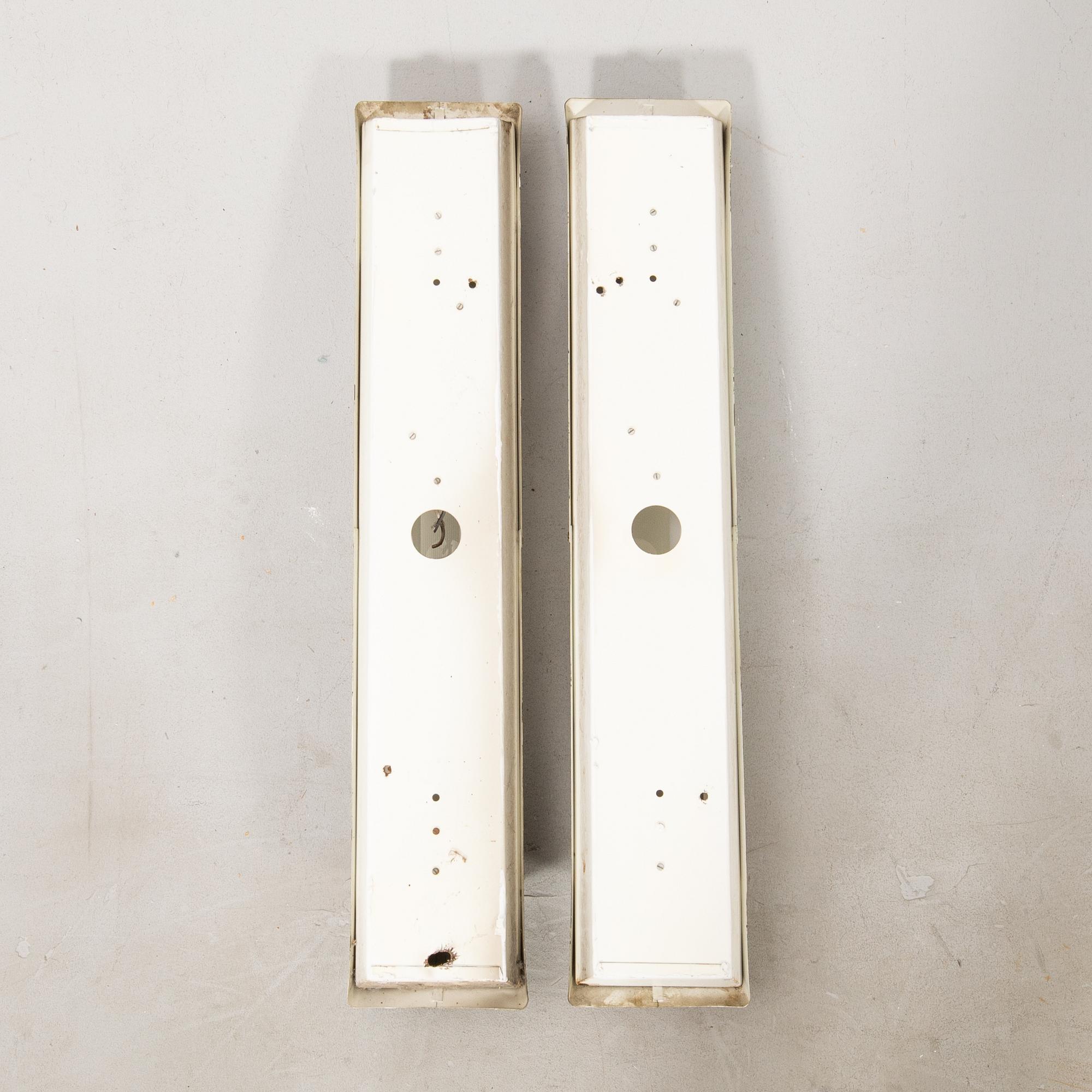 Ceiling/Wall lamps, a pair from the 1960s/70s.