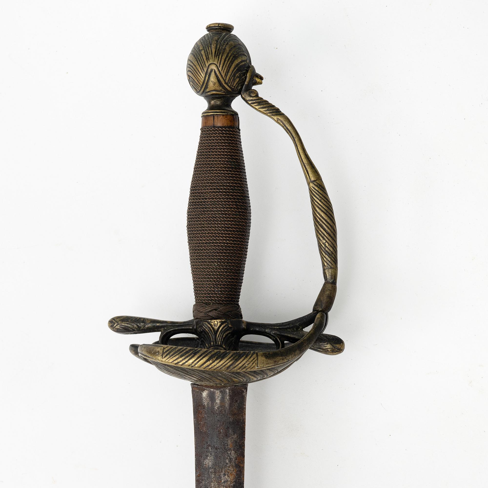 Sword, Rococo style, likely late 18th century.