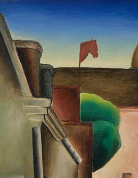 Waldemar Lorentzon, Cityscape, France.
